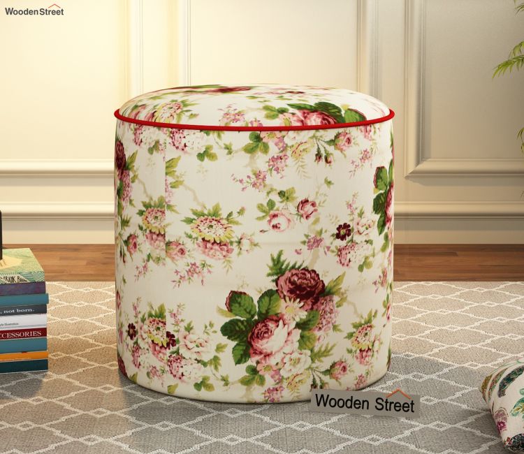 poufs online for living room