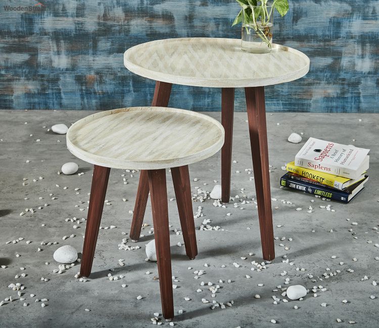 nest of tables | nesting tables for living room | nesting table set of 2