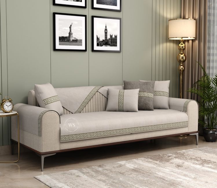 latest 3 seater couch cover anti slip at best price in bangalore, chennai