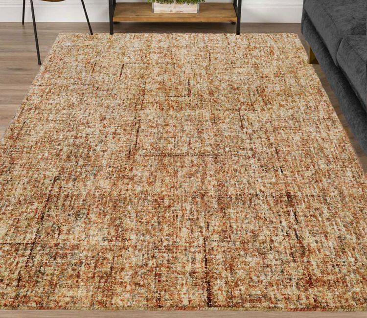 Buy Carpets Online | Floor Carpet Design - Classic Rectangle Hand Tufted Carpet - 6 x 4 Feet Abstract Wool Carpet For Living Room (Maroon)