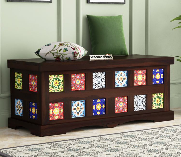 Trunk & Blanket Box | bedroom furniture sets | online bedroom furniture | furniture for bedroom India
