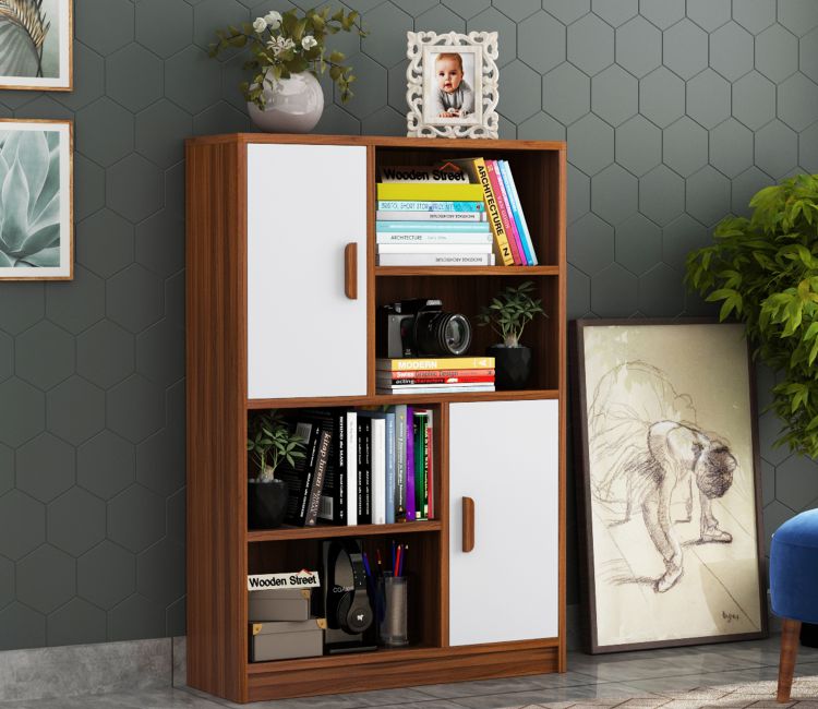 Bookshelves - bedroom furniture sets | online bedroom furniture | furniture for bedroom India