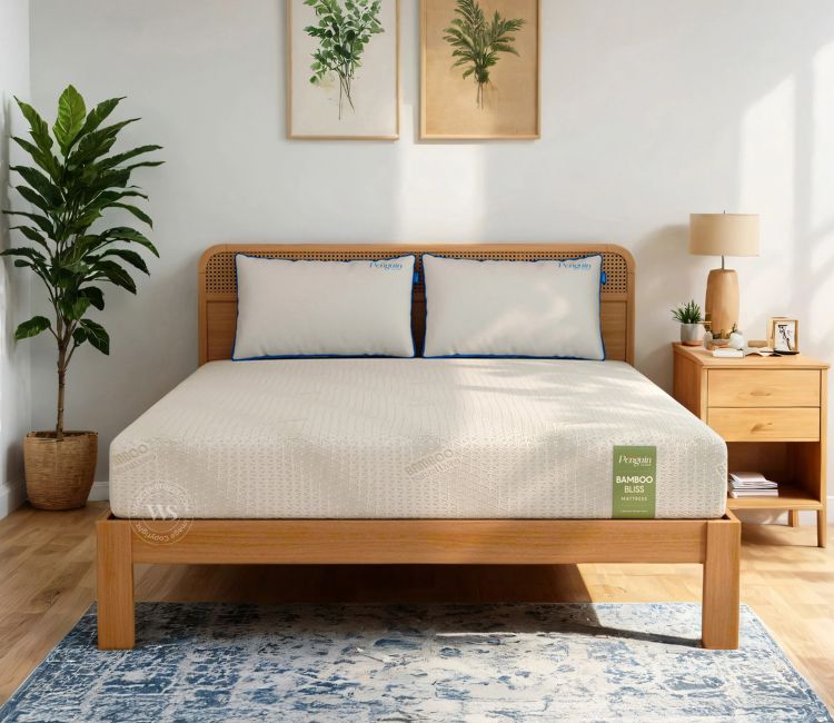 Bamboo Bliss Latex Mattress (6 inch, King Size 75 X 72)