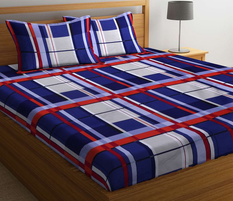 Shop Online Bed Sheet with Pillow Cover