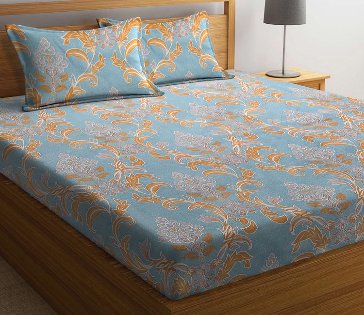 Shop Online Bed Sheet with Pillow Cover