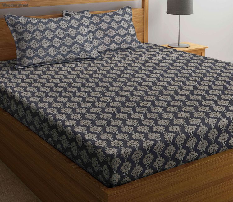 Shop Online Bed Sheet with Pillow Cover