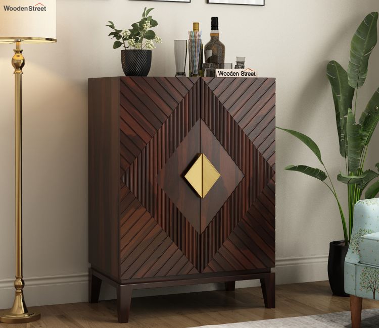 Winslow Bar Cabinet (Walnut Finish)