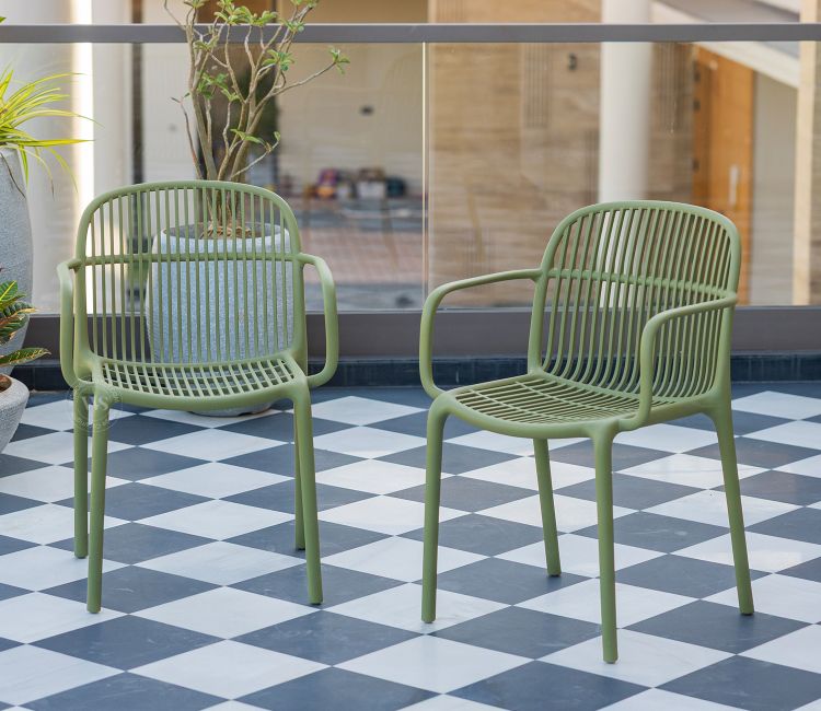 Jazier Premium Outdoor Chair (Green)