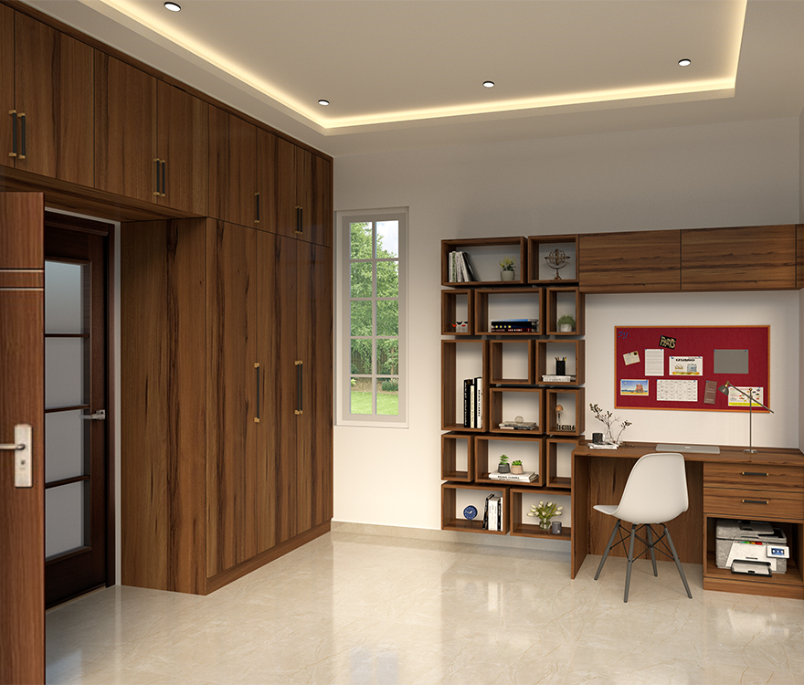 Versa Hinged Wardrobe - Wooden street