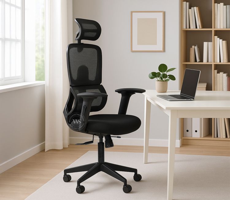 Timor Executive Mesh Office Chair (Black)