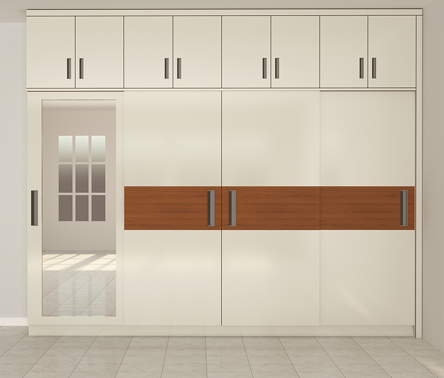 Zenith Sliding Wardrobe - Wooden street