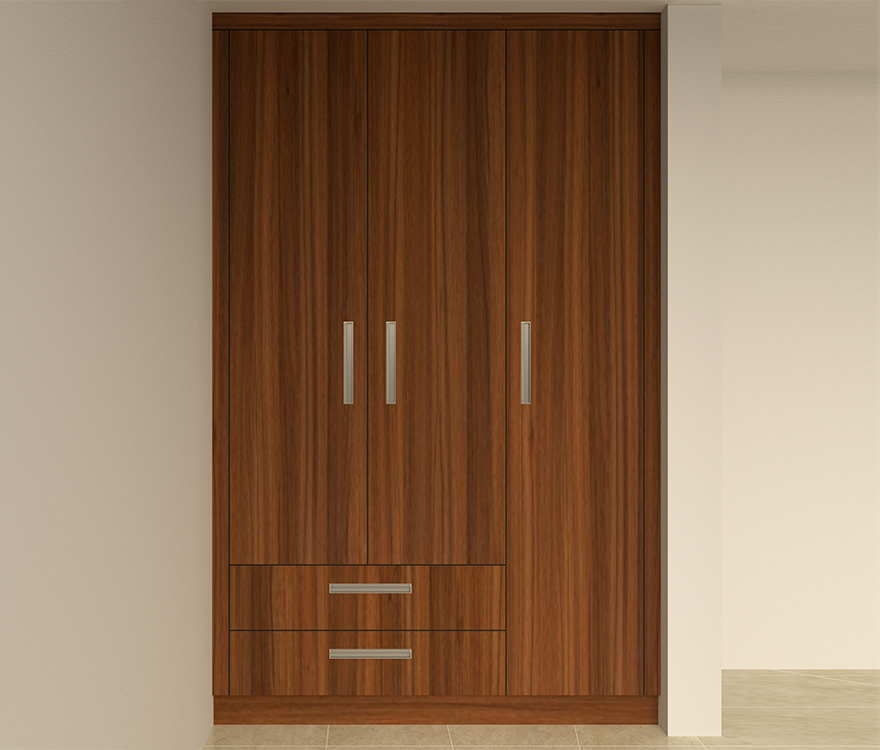 Enigma Hinged Wardrobe - Wooden street