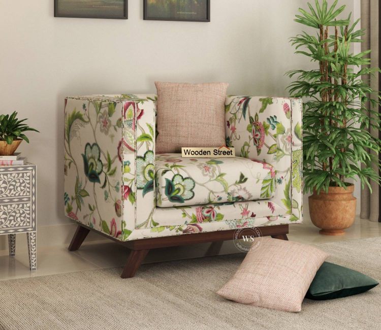 Berlin 1 Seater Sofa (Fabric, Rose Vineyard) Berlin 1 Seater Sofa (Fabric, Rose Vineyard)