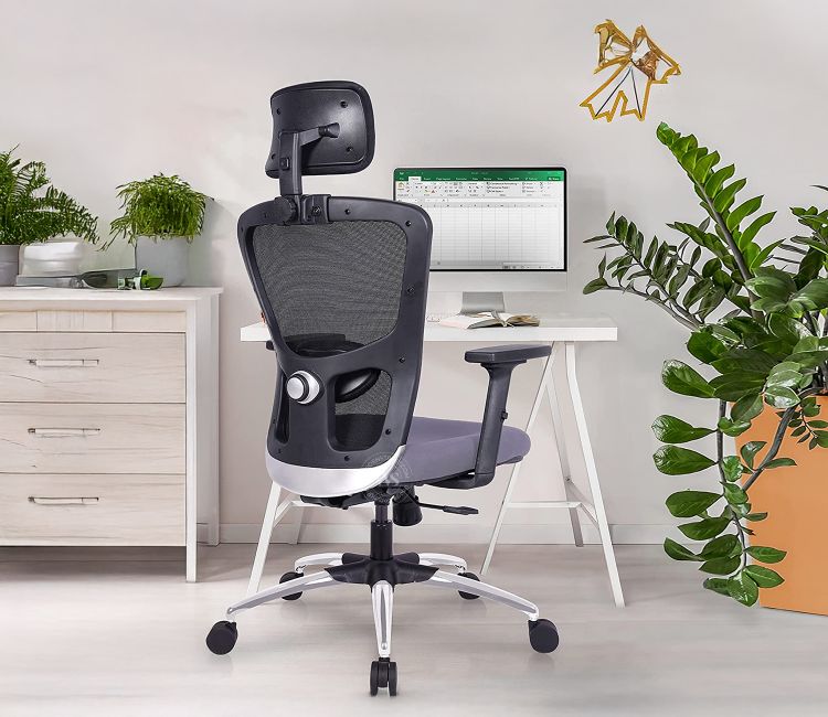 Jupiter Superb High Back Evolutionary Ergonomic Office Chair (Grey) Jupiter Superb High Back Evolutionary Ergonomic Office Chair (Grey)