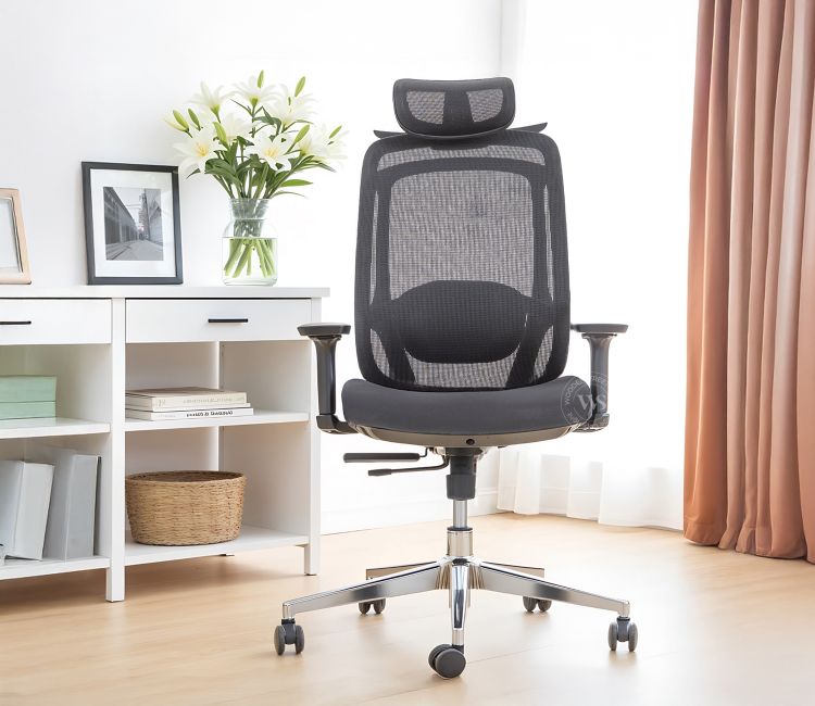 Debra High Back Mesh Office Chair (Black)