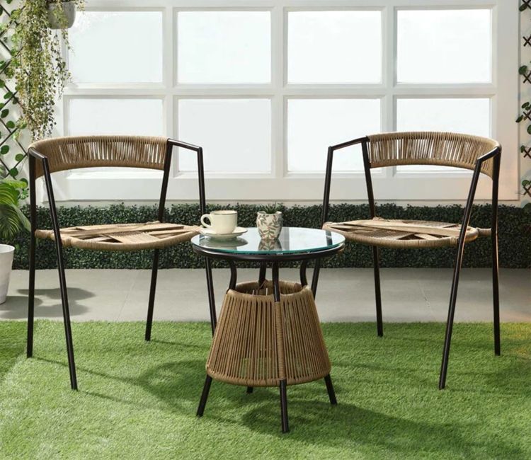 Outdoor Balcony Furniture - Patio Set | Small Balcony Table And Chairs Set at low price in Pune, Delhi, Hyderabad