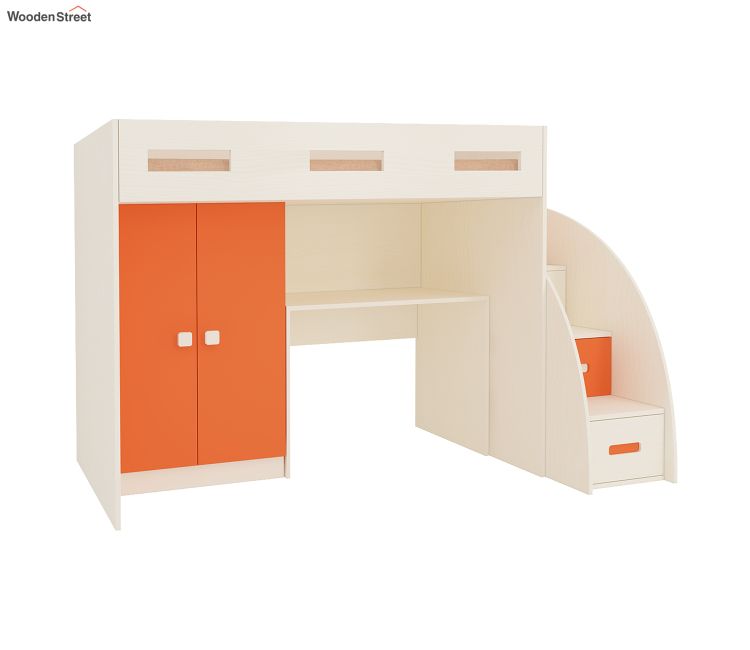 Buy Designer Bunk Beds Online in India | Loft Beds Online | Kids Bed Online in Bangalore, Hyderabad, Pune &amp; Mumbai | Loft Bed with Study Table