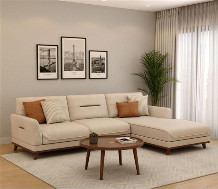 Alvaro L Shape 4 Seater Sofa in bangalore, delhi, chennai
