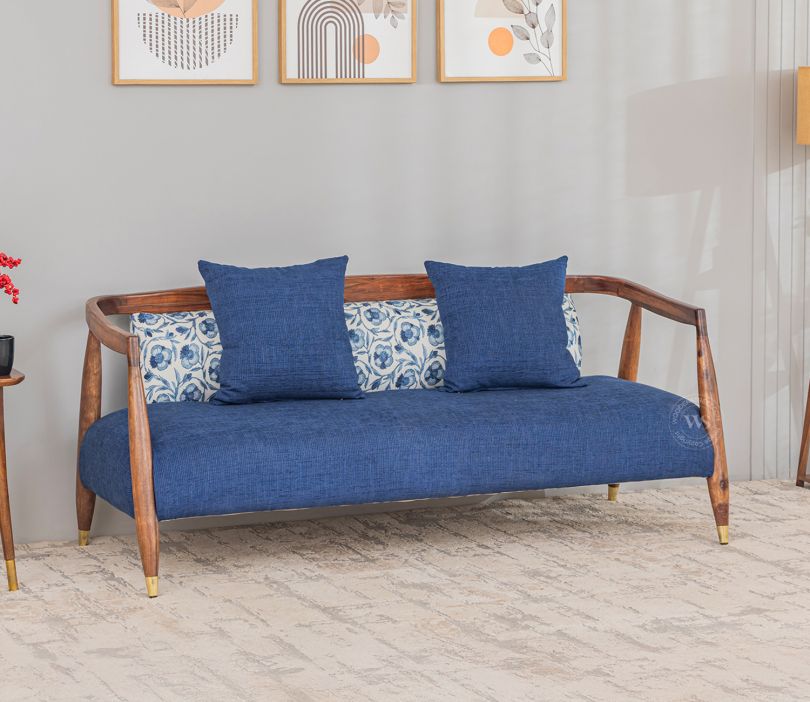 Blue color new sofa price