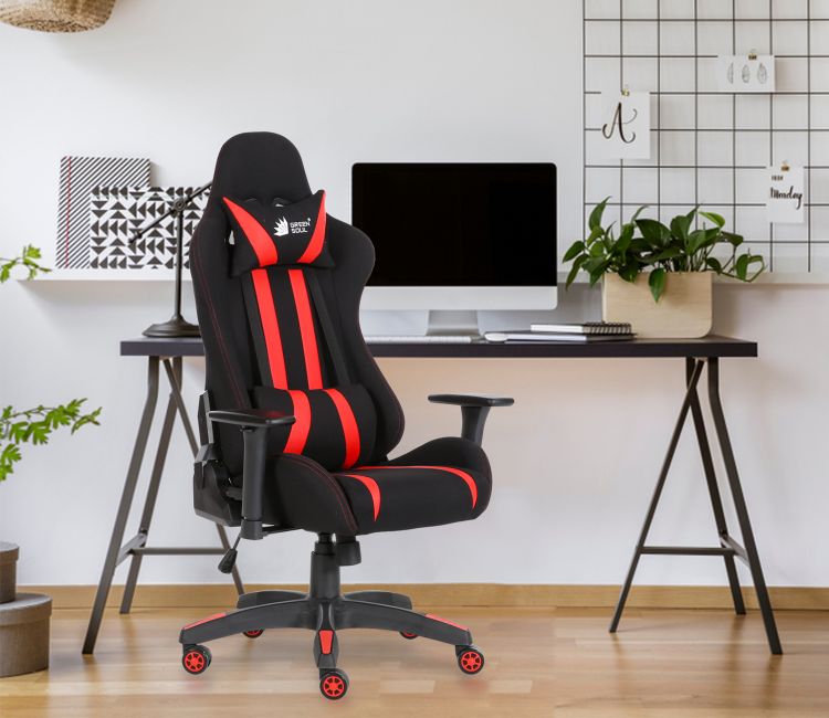 Gaming Chair Store Near Me - Leather Lumbar support Gaming Chair with Butterfly Mechanism