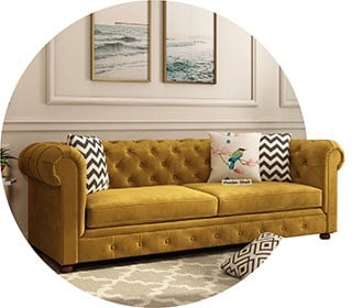 Woodenstreet Best Fabric Sofas for your home