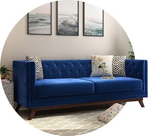 Woodenstreet Best 3 Seater Sofas