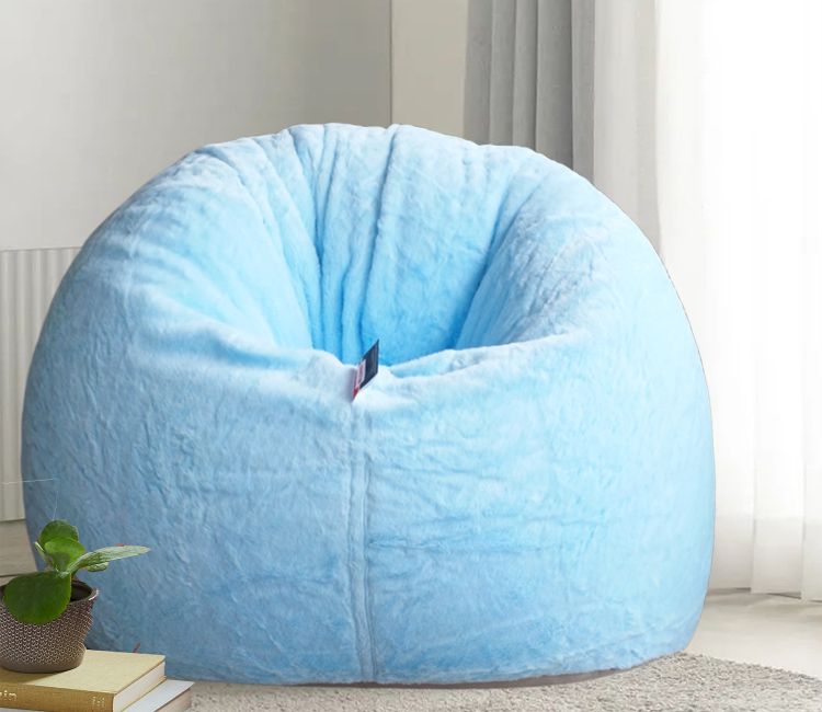 Blue Bean Bag Sofa - Upbeat Gaming Chair Filled Bean Bag Online in India |  bean bag with Beans shop near me