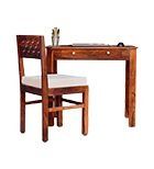 Study Table with Chair - By wooden street