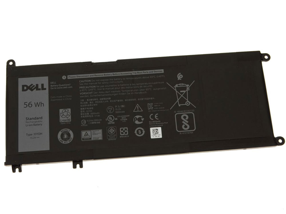 Original 56Wh 4 Cell Dell Inspiron 15 7570 P70F001 Battery - Click Image to Close