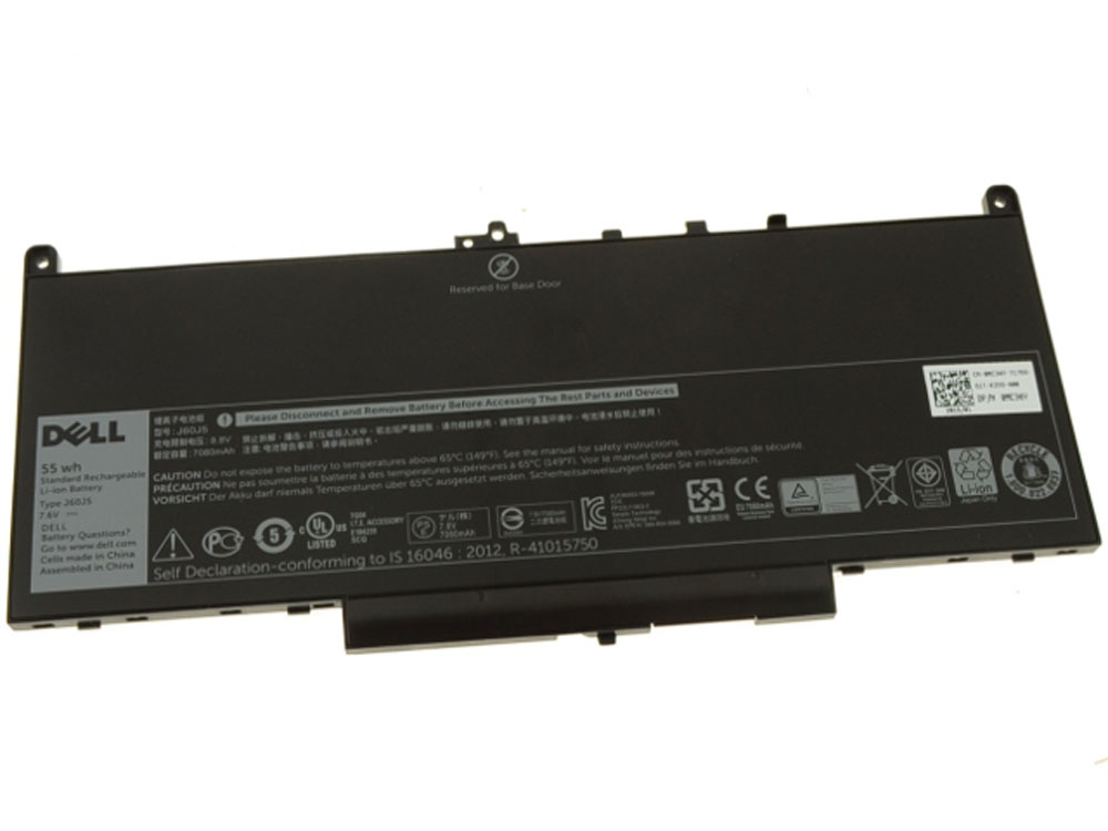 Original 7080mAh 55Wh Dell 451-BBSY WYWJ2 Battery