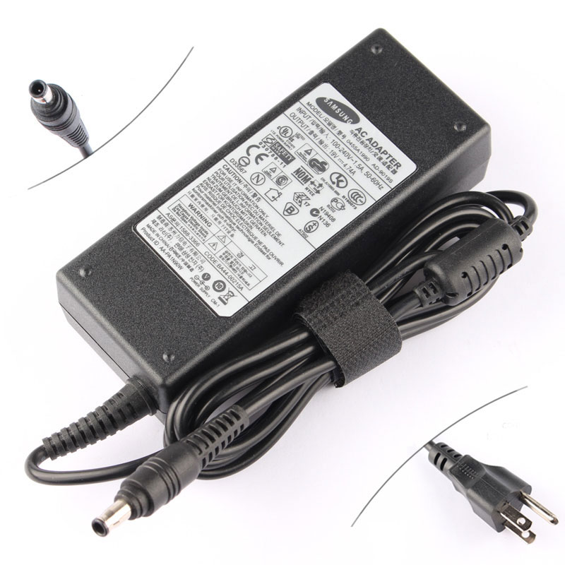 Original 90W Samsung NP740U5L-Y02US AC Adapter Charger Power Cord